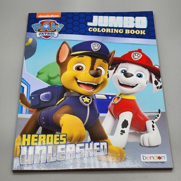 Lot of 3 Paw Patrol Coloring Books Jumbo With Crayola Bubblesaurus 16 Crayons - Picture 4 of 5
